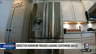 Customers stuck with repair bills after new Sears refrigerators stop cooling