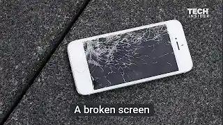 How to deal with a broken iPhone screen