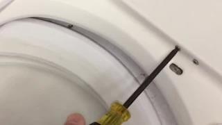 do it yourself how to Release a Stuck Washing Machine Door